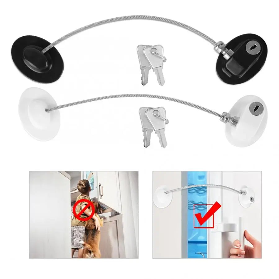 Verrou de sécurité multi-usage avec clé 2pcs