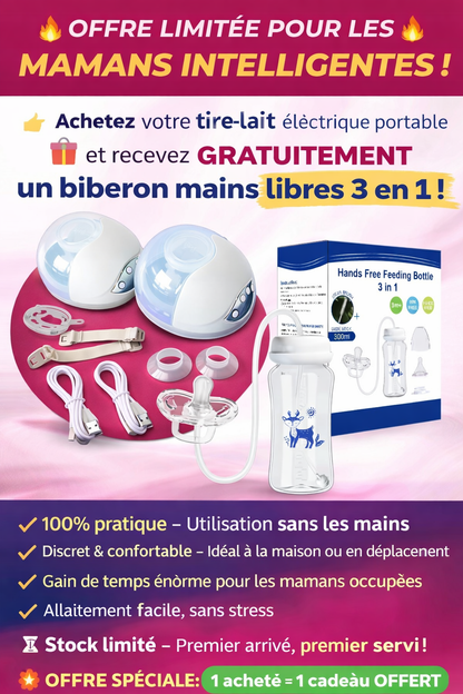 Tire-Lait Électrique Portable