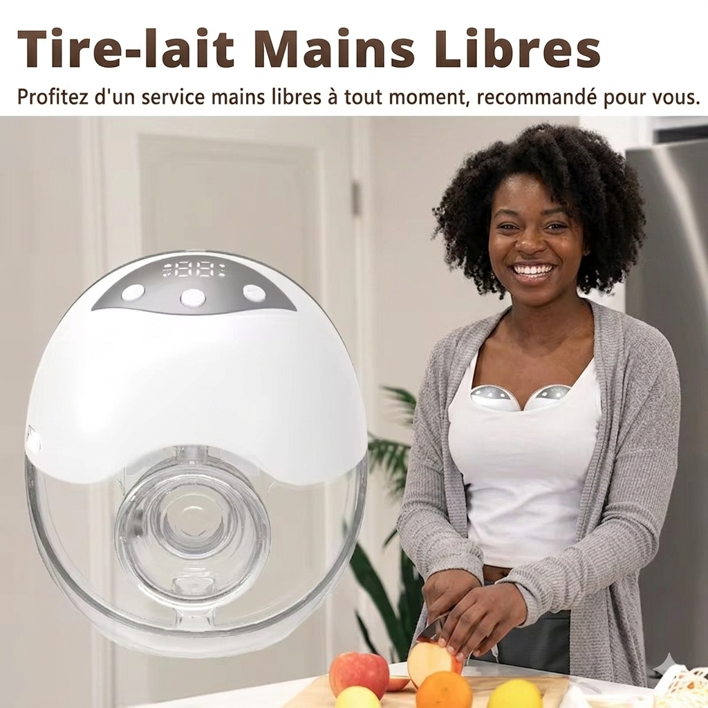 Tire-Lait Électrique Portable