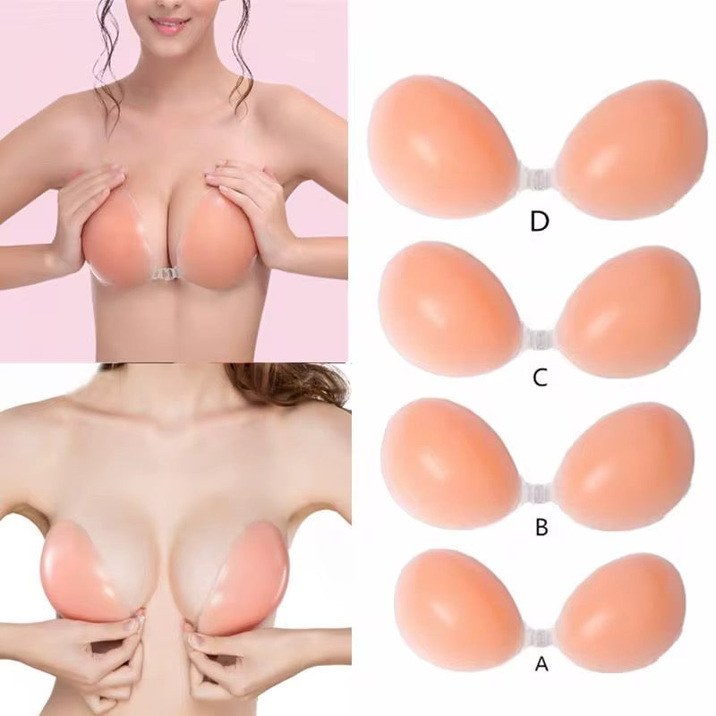 Soutien-gorge Adhésif Invisible en Silicone