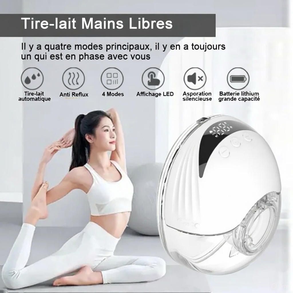 Tire-Lait Électrique Portable